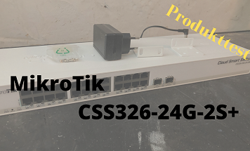 Produkttest: MikroTik CSS326-Switch