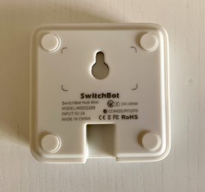 SwitchBot HubMini Rückseite
